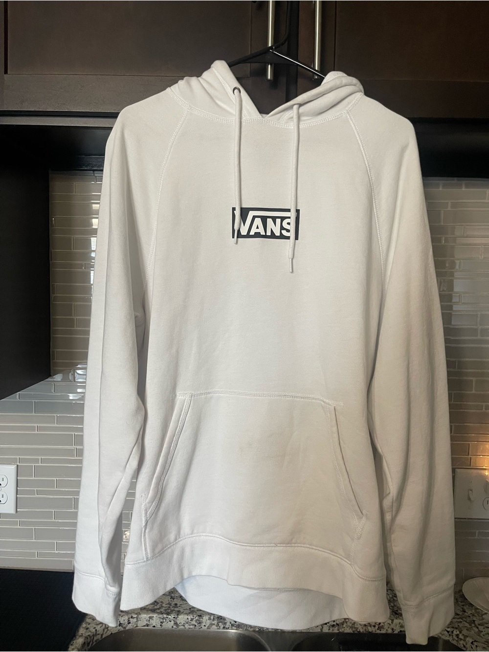 Vans Off-White Logo Pullover Hoodie